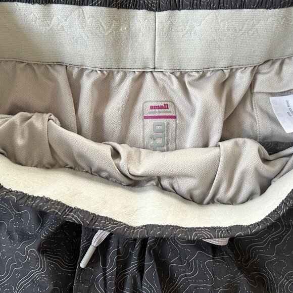 Pre-owned Stio Women's Lightweight Quick Dry Running Shorts, Gray, Size S - Picture 4 of 5